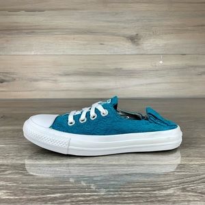 teal converse womens